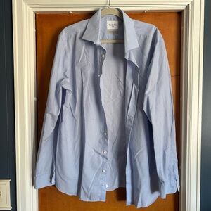 Men's Blue Dress Shirt